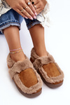 Жіночі тапочки з хутром Camel Sailey