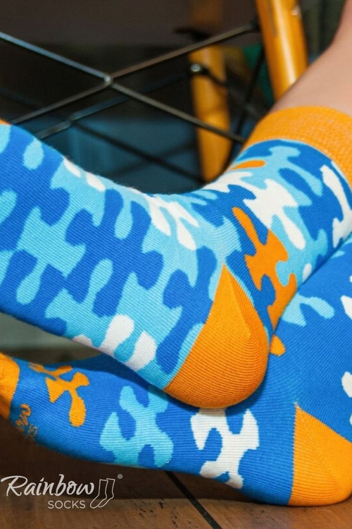 Шкарпетки PUZZLE Rainbow Socks