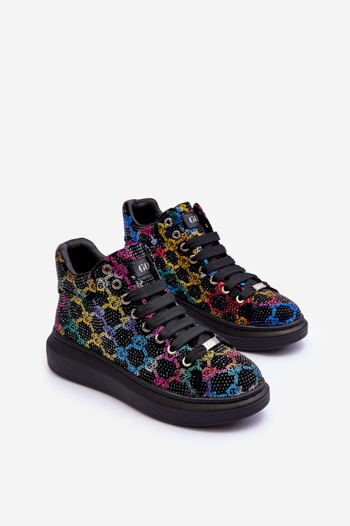 Спортивне взуття на платформі GOE MM2N4009 Чорний