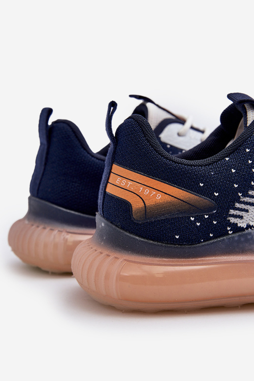 Чоловіче спортивне взуття HI-POLY SYSTEM Big Star NN174474 темно-синій