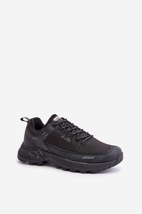 Водонепроникне легке спортивне туристичне взуття чоловіче McBraun чорного кольору