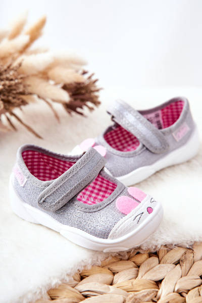 Шльопанці Ballerinas Befado Rabbit 209P033 Grey