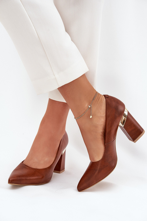 Шкіряні Туфлі Lewski 3117 Темно-коричневі