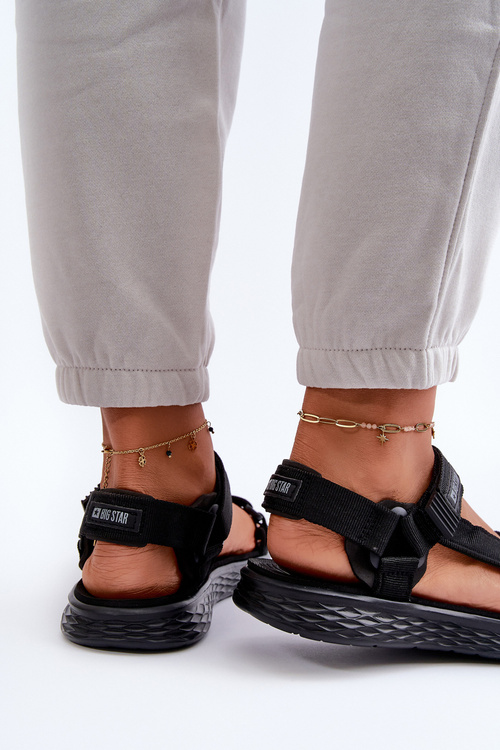 Жіночі босоніжки Big Star Black FF274A600