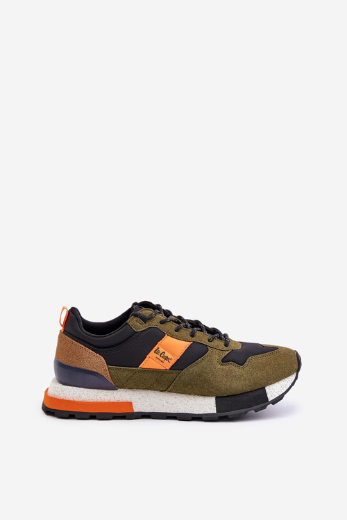 Теплі чоловічі кросівки Lee Cooper LCJ-24-03-3007 зелені