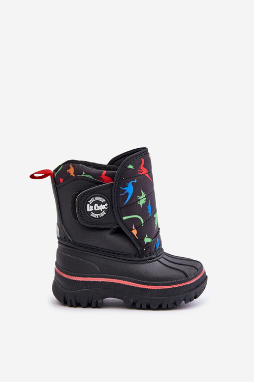 Дитячі зимові черевики на липучці Lee Cooper LCJ-24-44-2861K Чорні