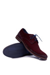Чоловічі повсякденні шкіряні напівчеревики Nikopol Maroon Lajos