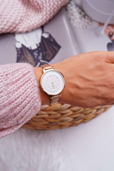 Жіночий годинник Champagne Crystals Maniaq