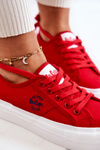 Кросівки на платформі Lee Cooper LCW-22-31-0834L червоні