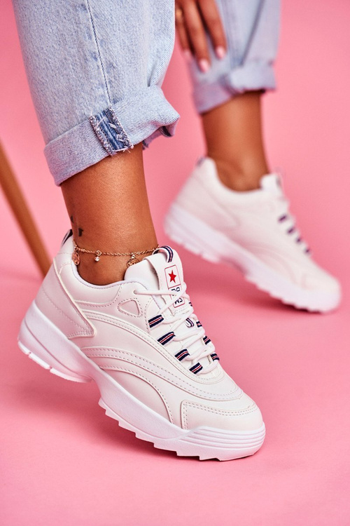 Жіноче спортивне взуття Кросівки білі Бостон