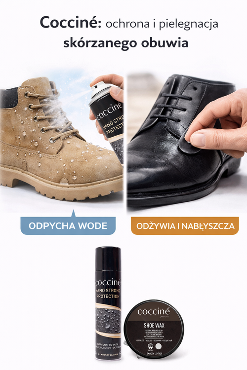 Ліцензована віск для шкіряного взуття Coccine Paste