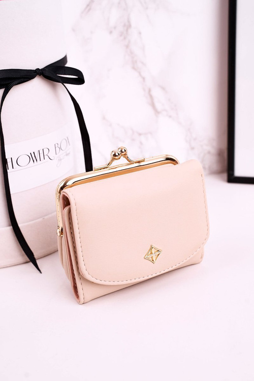 Маленький жіночий гаманець на гачку MILANO Ecru