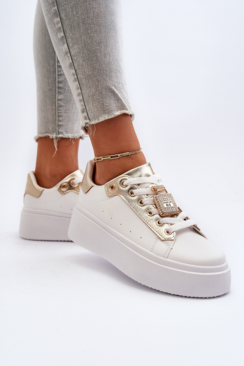 Жіночі кросівки з декором Celedria білі