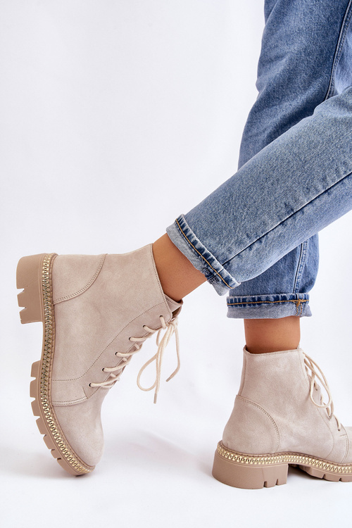 Черевики Lewski Shoes 3285 Світло-бежевий