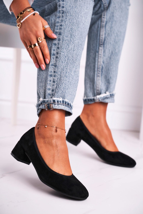 Шкіряні туфлі S.Barski 20-L1 Чорні