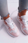 Спортивне жіноче взуття Рожево-Біла Шанталь