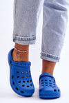 Жіночі гірки Foam Blue Crocs EVA