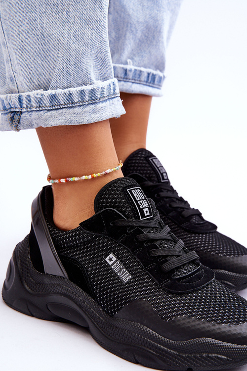 Жіноче спортивне взуття з тканини Memory Foam System Big Star LL274A065 чорний