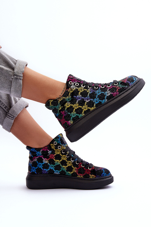 Спортивне взуття на платформі GOE MM2N4009 Чорний