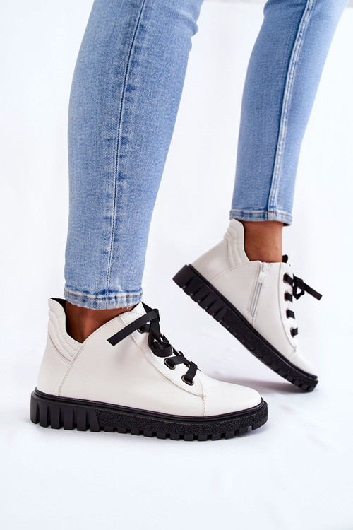 Шкіряне взуття Sergio Leone PB210 Білий