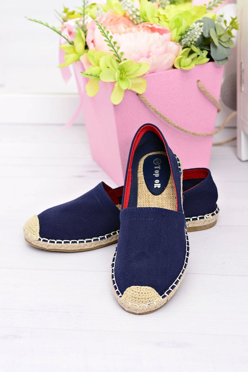 Жіночі темно-сині еспадрільї Lupita