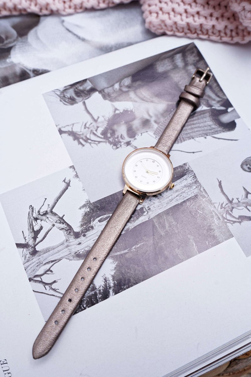 Жіночий годинник Grey Crystals Maniaq