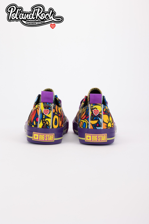 Кросівки Pol'and'Rock Festival X Big Star SS274905 Фіолетові