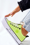 Кросівки на платформі BIG STAR II274022 Neon Yellow