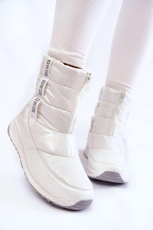 Чоботи жіночі Big Star KK274393 White