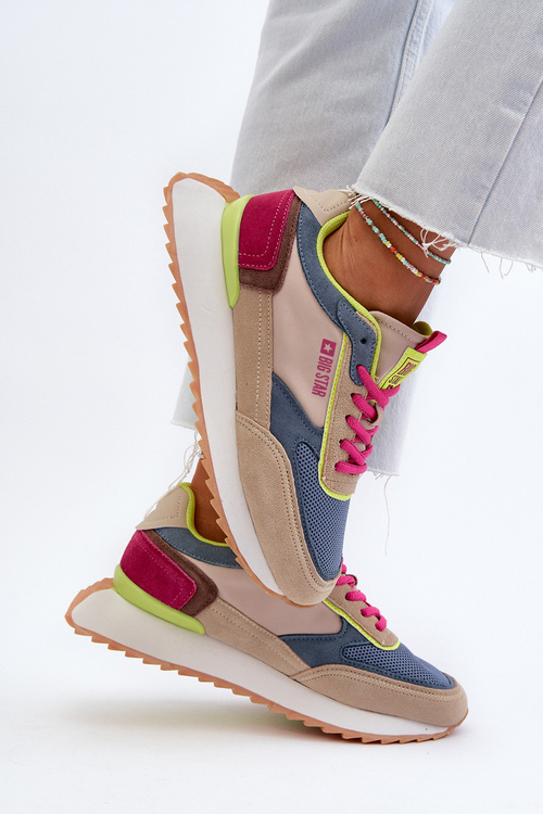 Жіночі кросівки з системою Memory Foam Big Star NN274692 Multicolor