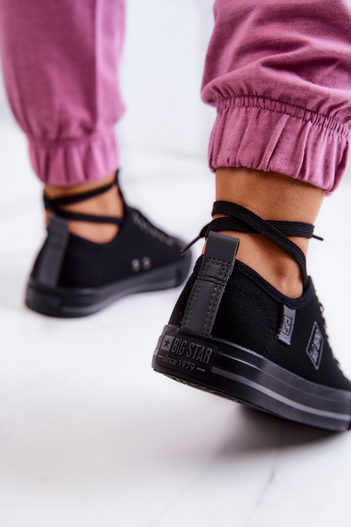 Класичні низькі кросівки Big Star JJ274257 Чорні