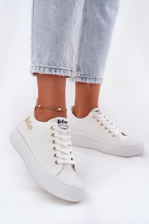 Жіночі Кросівки На Платформі Lee Cooper LCW-24-44-2462L Білі
