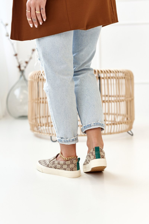 Жіночі сліпони кольору хакі Challenge