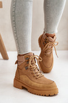 Жіночі ботильйони на шнурівці Camel Rabaria