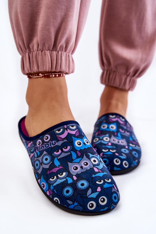 Домашні тапочки Inblu GF-12-004 Темно-сині