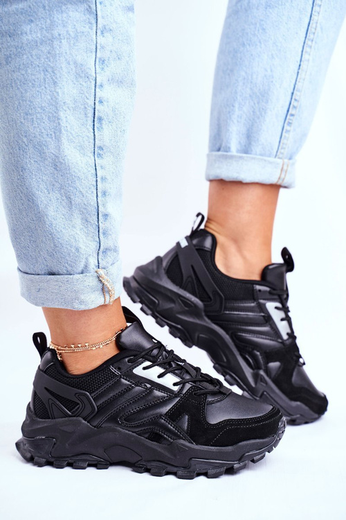 Жіноче спортивне взуття Кросівки Big Star Black GG274981