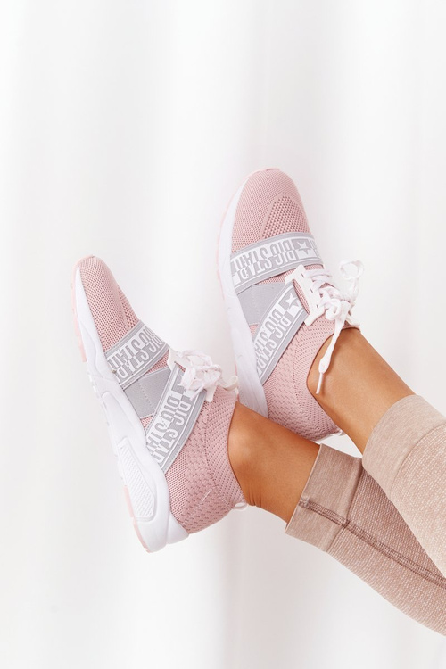 Жіночі кросівки Memory Foam Big Star HH274353 Рожеві