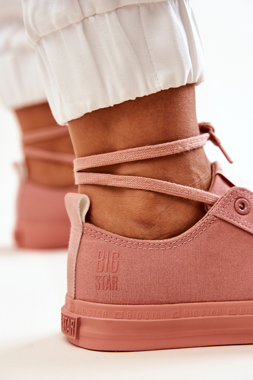 Кросівки Big Star JJ274005 Темно-рожеві