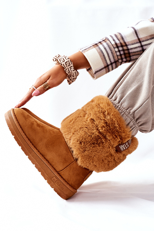 Жіночі зимові черевики Big Star II274127 Camel