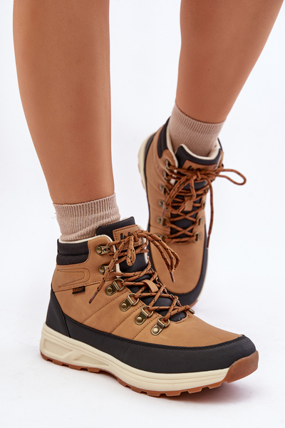 Утеплені чоловічі туристичні черевики коричневі Lee Cooper LCJ-24-03-3035M