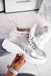 Жіноче спортивне взуття Warm High Silver Davan