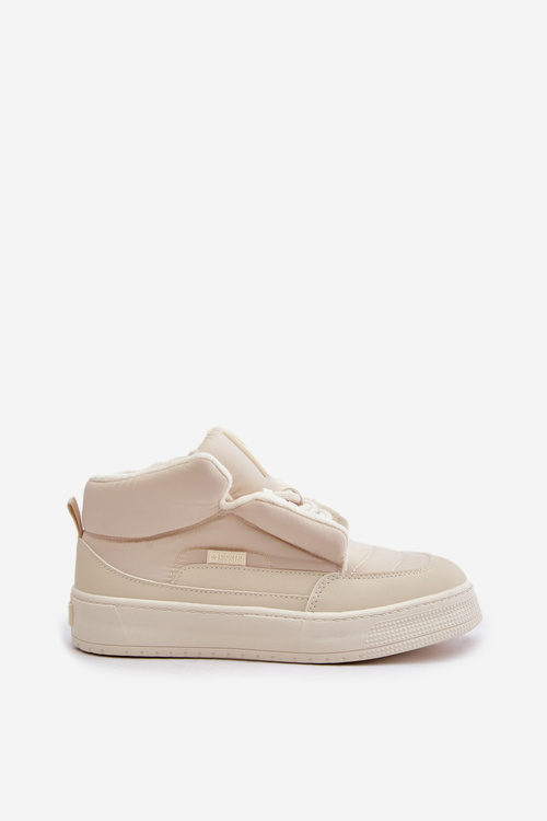 Теплі жіночі кросівки Big Star OO274A531 Cream