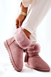 Снігові черевики Fringed Pink Sorella