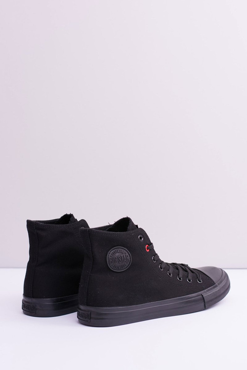 Чоловічі чорні кросівки Big Star High T174111