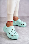 Жіночі поролонові тапочки Crocs Mint Coline