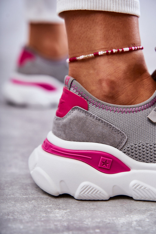 Жіночі кросівки Memory Foam System Big Star KK274030 сірі