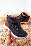 Дитяче трекінгове взуття Big Star II374098 Navy
