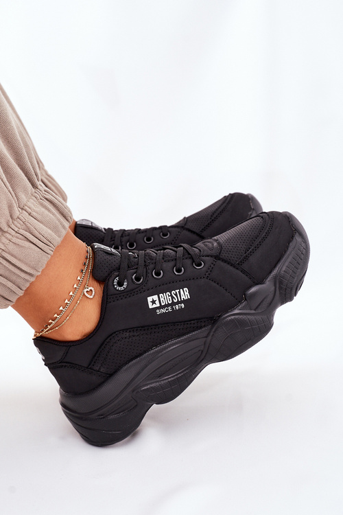 Жіноче спортивне взуття Memory Foam Big Star II274356 Чорний
