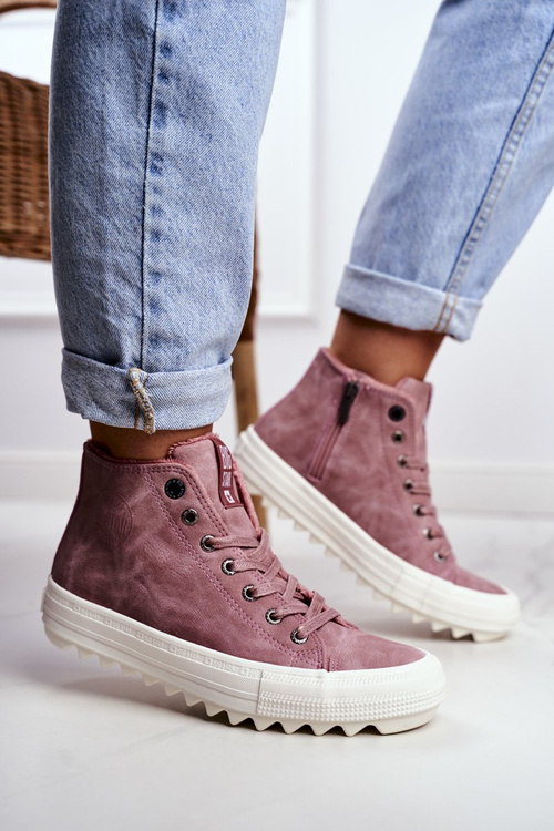 Жіночі кросівки Big Star High Warm Pink GG274109