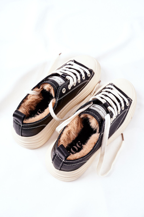 Жіночі утеплені кросівки GOE II2N4035 Чорні